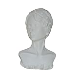 【Compatibilité des boucles d'oreilles】: dispose de deux oreilles spécialement conçues pour contenir des boucles d'oreilles, ce qui en fait un choix idéal pour afficher un ensemble complet de bijoux. Taille: hauteur 32 cm / 12,60 pouces; Circonférence de la tête 48 cm / 18,90 pouces; Circonférence du cou 24 cm / 9,45 pouces; Largeur de l'épaule 23 cm / 9,06 pouces