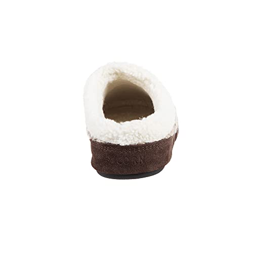 Image of Acorn Womens Slipper with Berber Lining, Suede Siding and Durable Non-Slip Indoor /Outdoor Sole