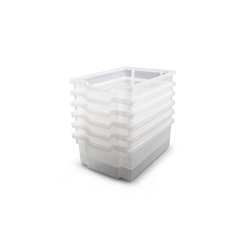 Gratnells - Cajas de almacenamiento de plástico translúcidas, resistentes, rígidas y totalmente reciclables. Perfecto para mantener tu espacio ordenado y organizado.
