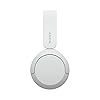 sony wh ch520 casque bluetooth sans fil, multipoint, micro intégré jusqu'à 50 heures d'autonomie et charge rapide blanc