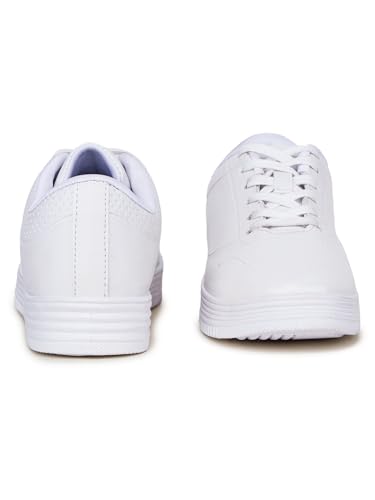 Image of ATHCO Womens Slick Doctor Shoes Women's Lace Up Sneakers Comfortable for Walking & Casual Wear Stylish Lightweight Design with Memory Foam Comfort for Health, Uniform and Nursing Footwear.