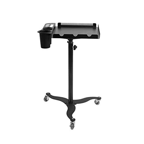 Yotijay Rolling Salon Tray Cart Instrument Tray Stand Hair Stylist Cart For Salon #TOP7