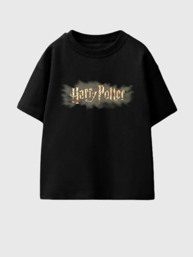 Image of Nap Chief Kids Cotton Official Harry Potter Co ord Set for Boys & Girls, T Shirt and Shorts for Casual Wear