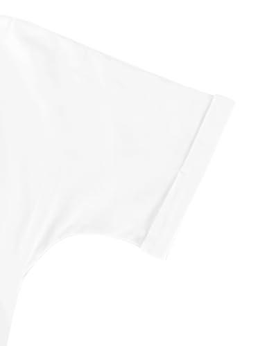 Image of Girls Off the Shoulder Tops Crop Short Sleeve Tees