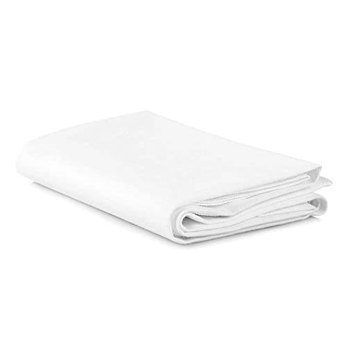 UK Care Direct 100% Hospital Bed Cotton Flat Sheets; Hospital Quality Sheet; Cool Touch Moisture Wicking - Hospital Bed Top Sheets - Double 229cm x 274cm (90" x 108") – Machine Washable