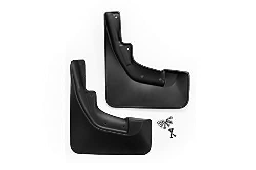 Image of FROSCH Car Rubber Mudflaps Front for Jeep Grand Cherokee, 2011-2013 2 pcs with Fastener & Mounting Screws