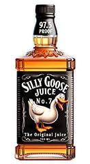 Image of 4 Inch Silly Goose Whiskey Sticker - Durable, Waterproof, and Vibrant Redneck Stickers - Cool Stickers for Men Featuring Whiskey, Silly Goose Juice, Funny Memes and Drink, Made in USA, Vinyl