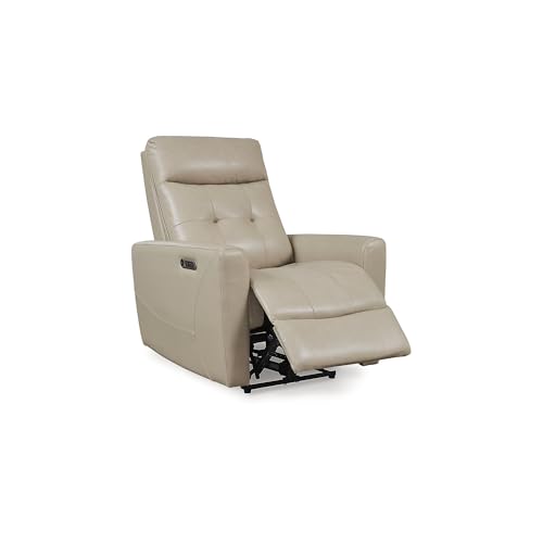 Signature Design by Ashley Pisgham Power Recliner with Adjustable Headrest, Light Brown by Signature Design by Ashley - Image 3