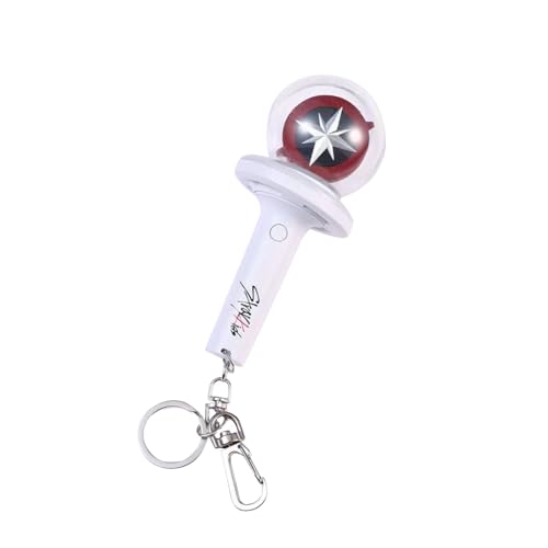 XYYYHTL Concerts Lightstick Ver 2 Keychain SK Light Stick BangChan Lee Know Changbin Hyunjin Han Felix Seungmin I.N Lightstick Keychain for Fans