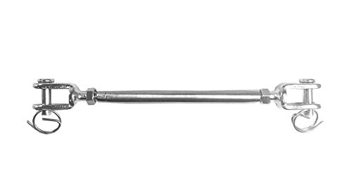 T316 Stainless Steel Jaw/Jaw Closed Body Turnbuckle 3/16