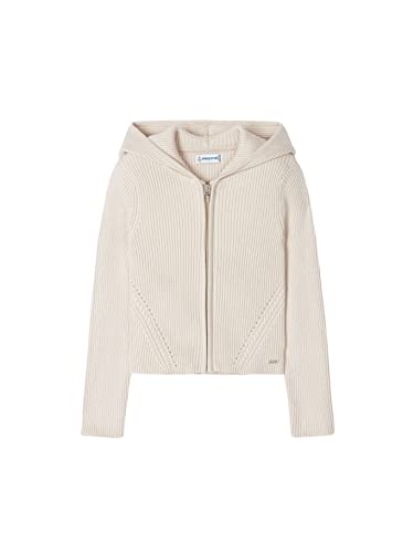Mayoral Knitting Ribbing Pullover for Girls Oat