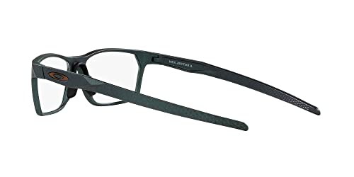Image of Oakley Mens OX8174F Hex Jector Low Bridge Fit Rectangular Eyeglasses