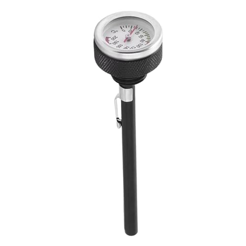Tapa de depósito para moto con medidor digital de temperatura