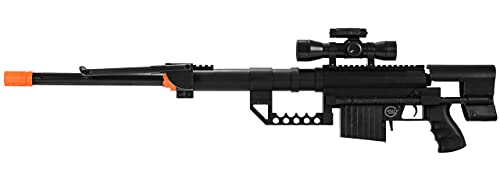 Ukarms P1200 M200 Airsoft Sniper Rifle (Black) Fps 330 #TOP1