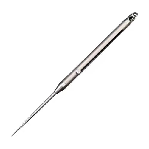 Reusable Titanium Metal Toothpicks Set, Portable Telescopic Dental Picks Metal