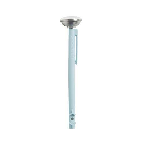 Image of KitchenAid KQ901 Instant Read Food Thermometer for Kitchen or Grill, Temperature Range: 20F to 220F, 1 inch dial, Mineral Water Storage Sleeve