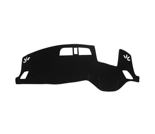 Alfombrilla para salpicadero de coche LHD protector solar negro