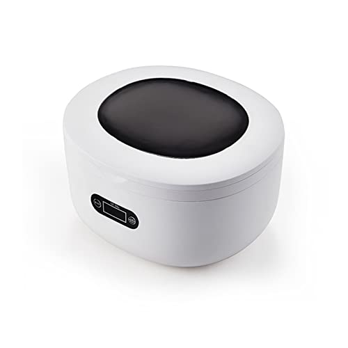 TXTC Ultraschallreiniger 43 kHz Sonic Schmuckreiniger 750ML Reinigungsmaschine Mit Korb Zum Reinigen Von Ringen, Uhren, Glas, Brillenreiniger Mit Timerfunktion Cover
