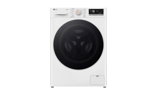 LG AI DD D4R7011TSWG Waschtrockner 11/6 kg, Serie R7, Klasse A-10%/D, Waschmaschine, 1400 Umdrehungen, TurboWash 360, Dampf, Allergy Care, Eco Hybrid, Wi-Fi, Weiß