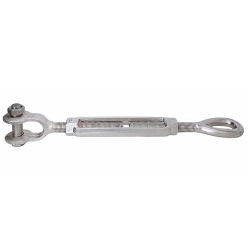 Tensores para cables Quijada 5/8" x 6" acero inoxidable T316 con carga máxima de 3,500 Lbs miniatura 5