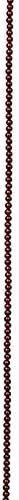 Darice SA39 Strand Glass Pearl, 4mm 12", Burgundy