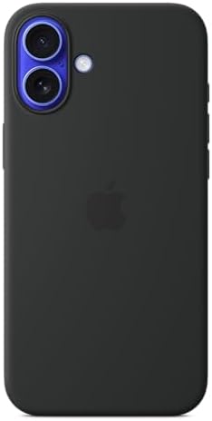 Apple iPhone 16 Plus Silicone Case with MagSafe - Black 