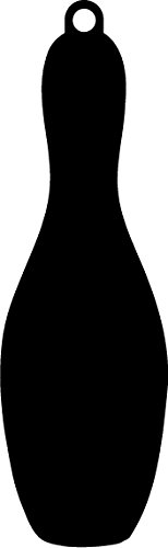 High Caliber AR500 Bowling Pin Targets - for Precision Bowling Practice - in 3/8" and 1/2" Thick (One Pin - 5x16, 3/8" Thick)
