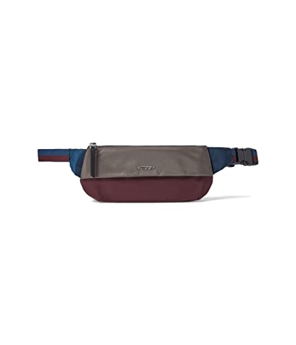 TUMI - Voyageur Juno Slim Hip Bag - Zinc/Navy/Beet Root TUMI - Voyageur Juno Slim Hip Bag - Zinc/Navy/Beet Root