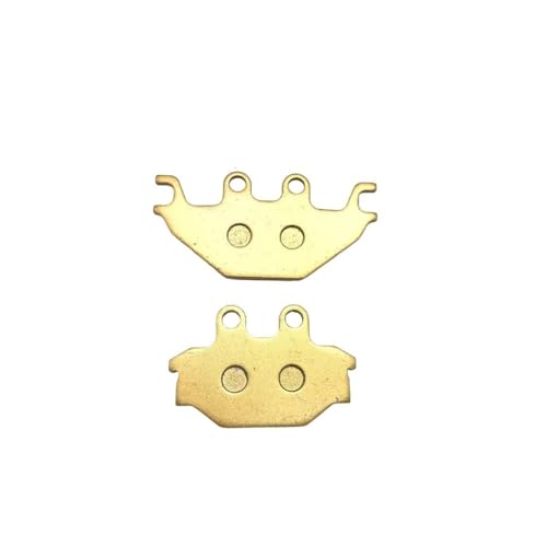 Plaquettes de frein moto dorées for K idéales pour balades et voyages