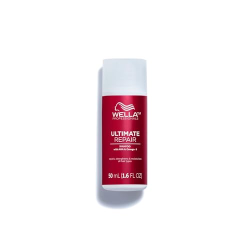 Wella Professionals Champú Wella Ultimate Repair – Champú de limpieza profunda con tecnología metal-purificador – Champú reparador – 50 ml