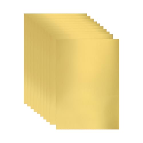 Papier cartonné épais A4 or mat pour décorations de fête et loisirs créatifs