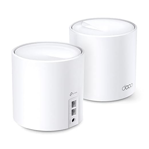 TP-Link Deco WiFi 6 Mesh WiFi System(Deco X20) - Covers up to 4000 Sq.Ft, Replaces Wireless Internet Routers and Extenders, 2-Pack