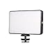 Namolit ST120 Pocket LED Video Light Rechargeable Fill Light 2500K-9000K Dual Color Temperature Dimmable CRI95+ with Silicone Diffuser 6 Color Filters for Vlog Live Streaming
