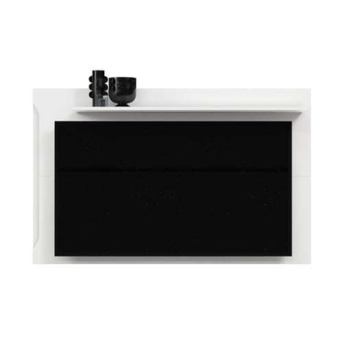 Painel Estante Home para Tv Flow Smart 43 42 50 55 Polegadas Prateleira Sala Quarto (Branco)