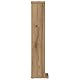 vidaXL CD-Regal Artisan-Eiche 21x20x88 cm Holzwerkstoff, CD-Schrank, CD-Ablage, Standregal, Regalschrank, CD-Lagerregal, Regal, Lagerregal