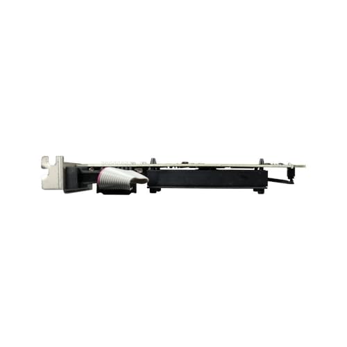 Image of M Graphics Card with Single Fan Cooling, PCI Express, VGA and DVI Ports, Low Profile Design