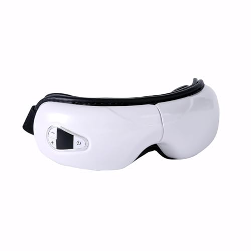 Image of Full Body Wireless Neck Massager with Heat vibrating machine with bluetooth music rechargeable (Eye Massager)