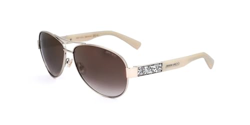 Image of Jimmy Choo BABA/S Light gold cream 59/13/135 WOMAN Sunglasses