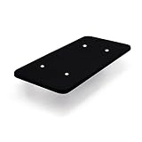 Cama express Base Tapizada Sin Patas con Tejido 3D Transpirable | Barras Transversales de Refuerzo | Ideal para Dormitorio y Habitación de tu Hogar | Color Negro | Medidas 90 x 190 cm