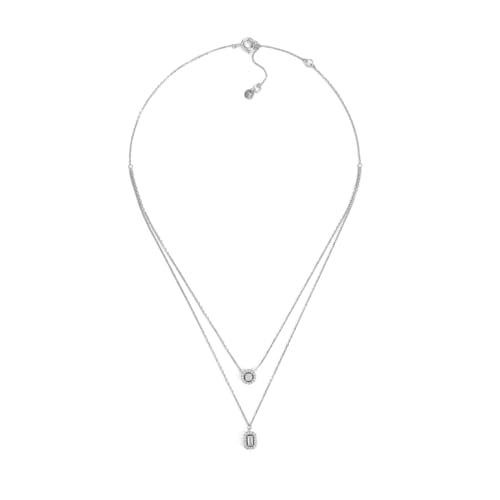 Michael Kors Premium Women's Sterling Silver Necklace, MKC1745CZ040