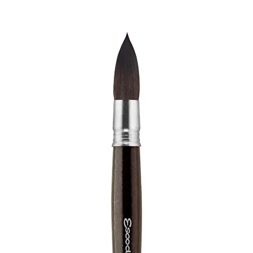 Image of Escoda Ultimo Series 1530 Artist Watercolor and Acrylic Paint Brush, Synthetic Squirrel, Mop, Size 16