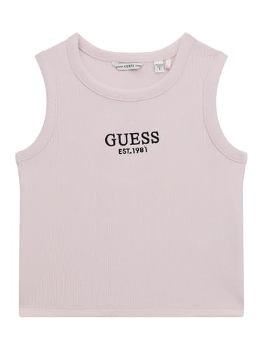 GUESS Girls' Eco Sleeveless Rib Midi T-Shirt
