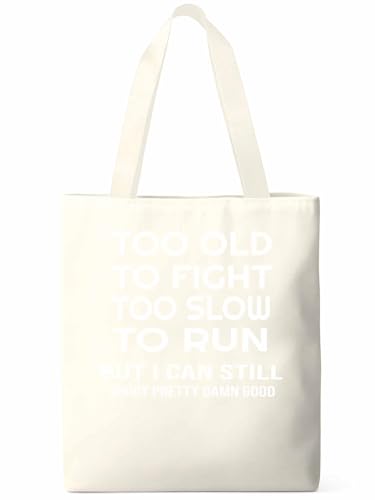 Canvas Tote Bag, but I Can Still Funny Words Aesthetic Canvas Tote Handbags for Women Shoulder Bag,