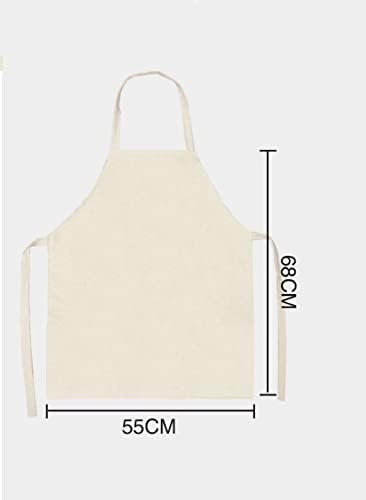 Verstelbaar keukenschort | 340 g/m2 | katoen-canvas bedrukken