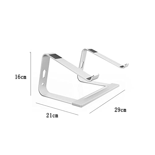 Soporte para computadora portátil contra el calor: base ajustable de aluminio rosa 3