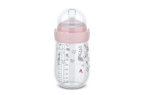 Mepal, Baby Bottle Mio Little Dutch, Transparent Cap for Storage, Anti-colic Baby Bottles - Image 2