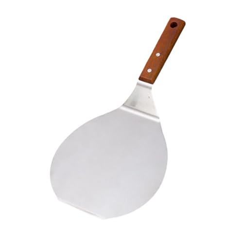 Gralara Tablero de corte de cáscaras de pizza fácil de usar fácil de almacenamiento spatulas de pizza de pizza para horno de pan de pasta de pasta de queso, 8 Inch