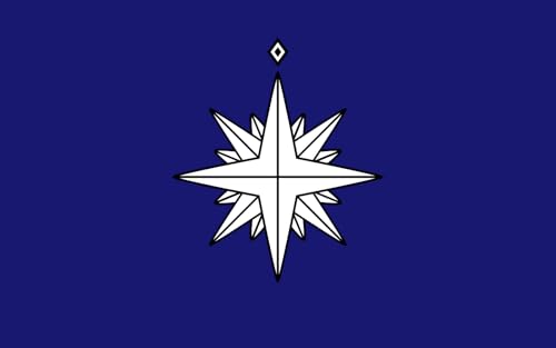 Drapeau XL Ensign du Japon pour la Garde Côtière format paysage