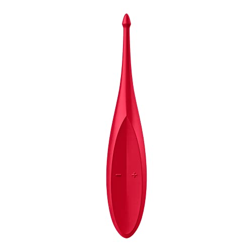Satisfyer Twirling Fun Vibrateur | Sextoy étanche (IPX7) | rouge