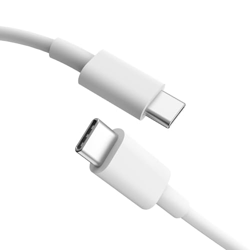 Image of Samsung 45W Original Type C to C 3.3 FT Fast Charging USB C Cable High-Speed & Data Transfer for with Galaxy M35,F15,A15,F05,M14,F14,M34,F34,A34,A54,S21 Fe 5G,S22,S23 Type-C Mobile Charger Cord,White